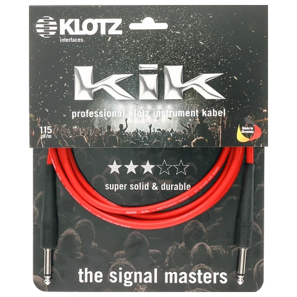 Инструментальный кабель Klotz KIK1.5PPRT
