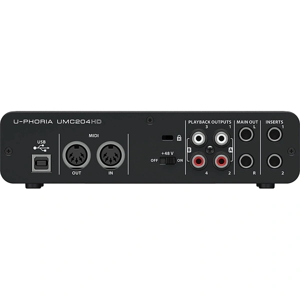 Аудиоинтерфейс Behringer UMC204HD