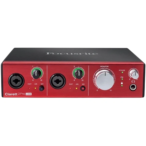 Аудиоинтерфейс Focusrite Clarett 2Pre USB