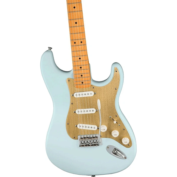 Электрогитара Fender Squier 40th Anniversary Stratocaster MN Aged Hardware Satin Sonic Blue