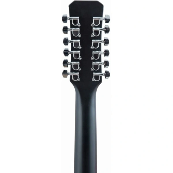 12-струнная электроакустическая гитара Jet JDEC-255/12 BKS