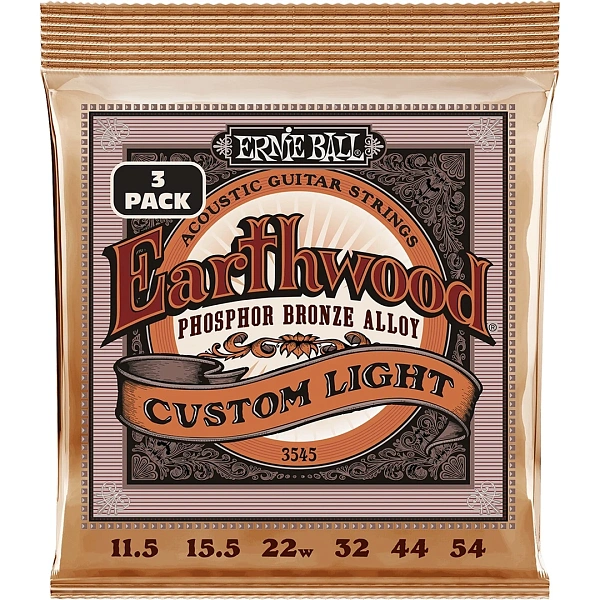 Струны для акустической гитары Ernie Ball 3545 11.5-54