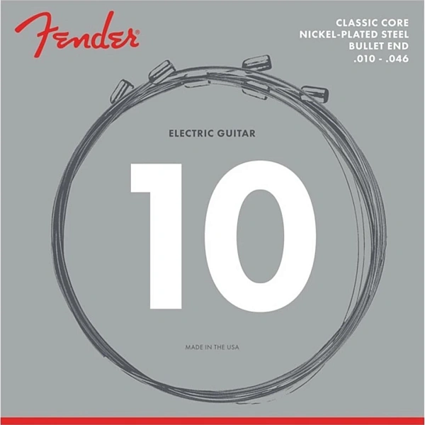 Струны для электрогитары Fender 3255R Classic Core  NPS Bullet End 10-46