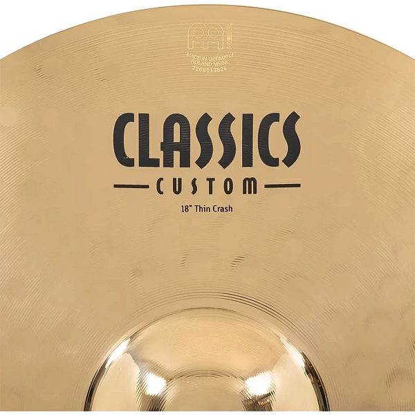Тарелка Meinl 18" Thin Crash CC18TC-B