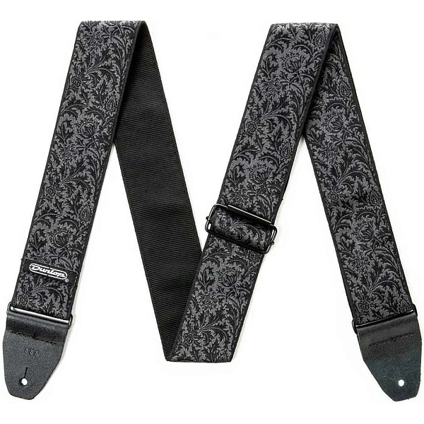 Ремень для гитары Dunlop D67-14 Jacquard Black Thistle