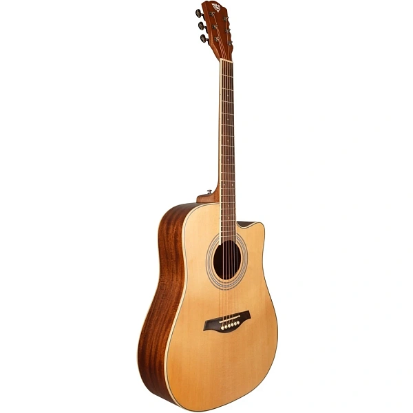 Акустическая гитара Rockdale Aurora D6 C NAT Satin