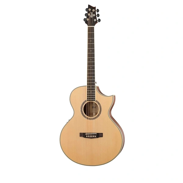Электроакустическая гитара Cort NDX Baritone NS WBAG