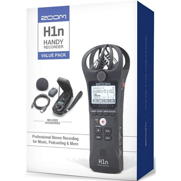 Портативный рекордер Zoom H1n-VP