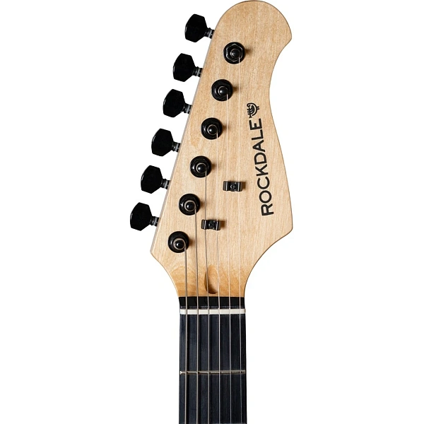Электрогитара Rockdale Stars Black Limited Edition HSS BK