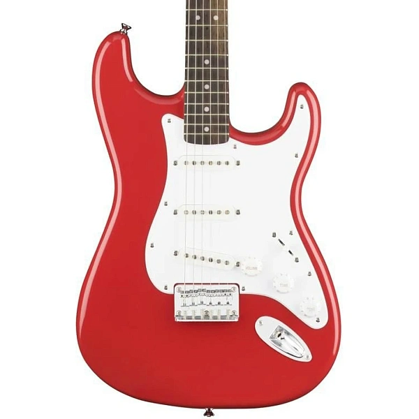 Электрогитара Fender Squier Bullet Stratocaster HT LRL Fiesta Red