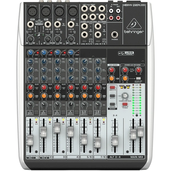 Микшерный пульт Behringer Q1204USB