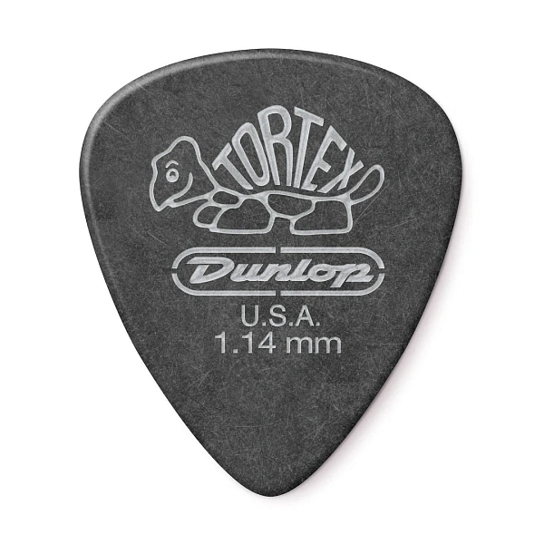 Набор медиаторов Dunlop 488P1.14 Tortex Pitch Black Standard