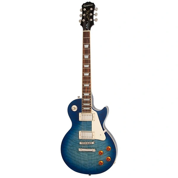 Электрогитара Epiphone Les Paul Standard Plus Top Pro Trans Blue
