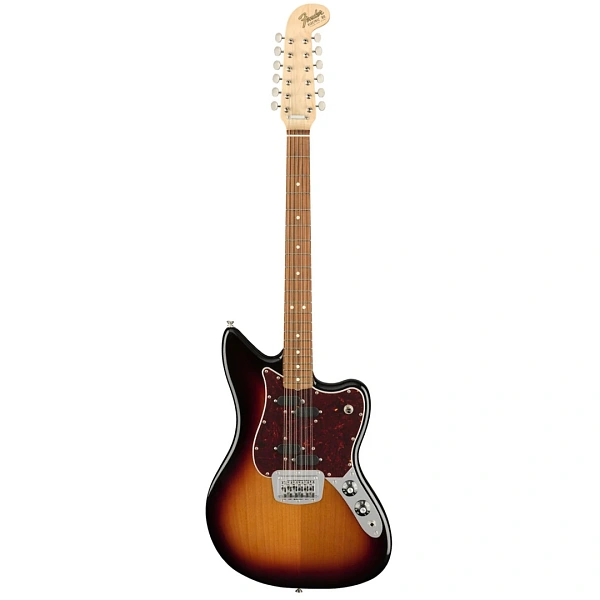 Электрогитара Fender Electric XII PF 3-Tone Sunburst