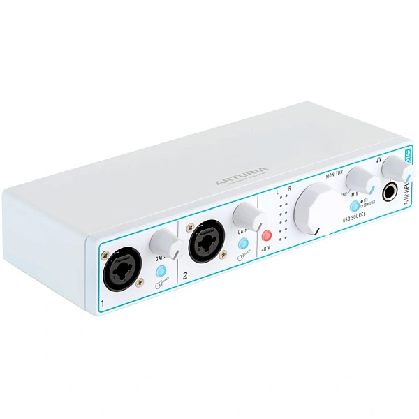 Аудиоинтерфейс Arturia MiniFuse 2 White OTG