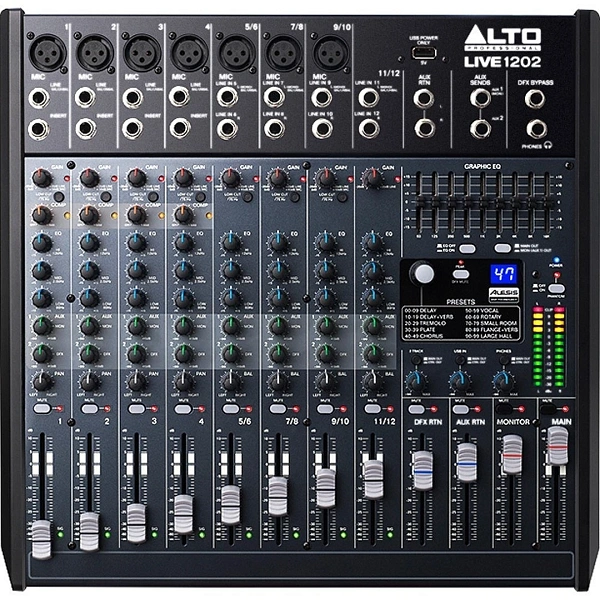 Микшерный пульт Alto Live 1202