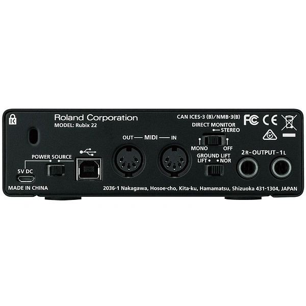 Аудиоинтерфейс Roland Rubix22