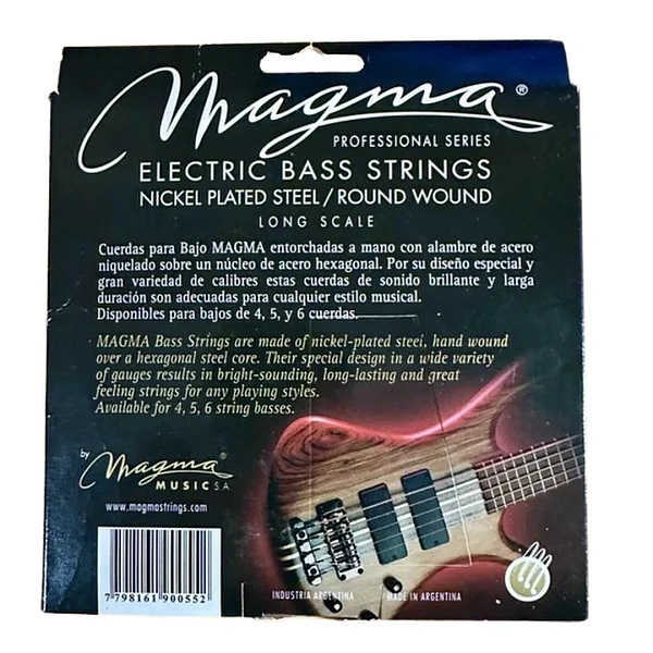 Струны для бас-гитары Magma Strings BE150N+ 42-100