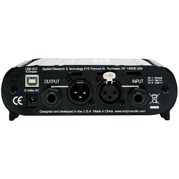 Предусилитель для микрофона ART Tube MP USB PS
