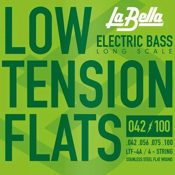 Струны для бас-гитары La Bella LTF-4A 42-100