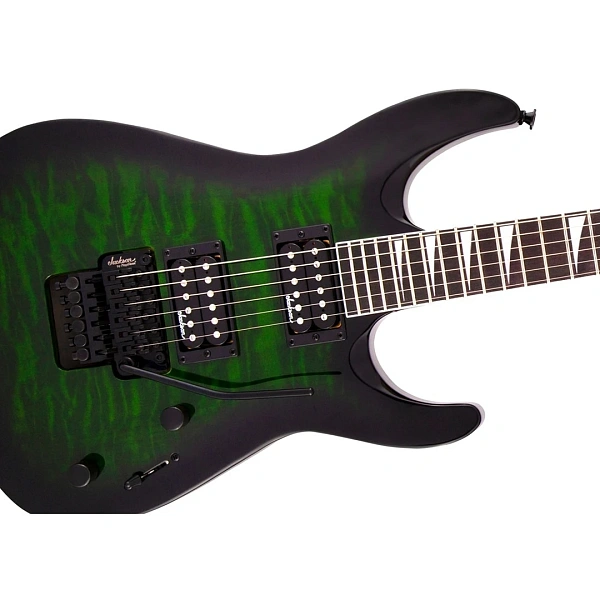 Электрогитара Jackson JS32Q Dinky Arch Top DKA AH Transparent Green Burst