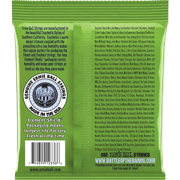 Струны для бас-гитар Ernie Ball 2836 45-130
