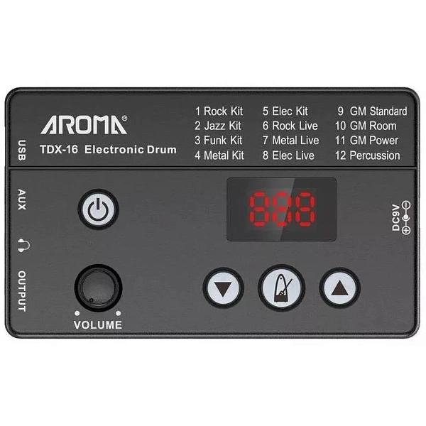 Электронная ударная установка Aroma TDX-16