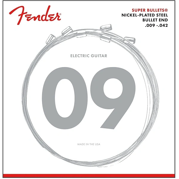 Струны для электрогитары Fender 3250L NPS Bullet End 9-42