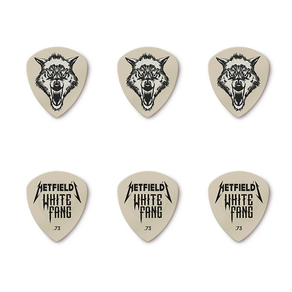 Набор медиаторов Dunlop PH122T.73 White Fang