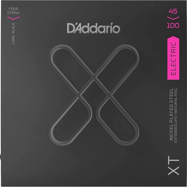Струны для бас-гитары D'Addario XTB45100 45-100
