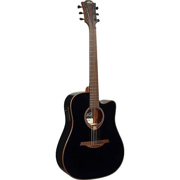Электроакустическая гитара LAG T118DCE-BLK