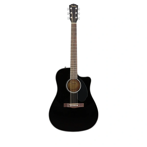 Электроакустическая гитара Fender CD-60SCE Black WN