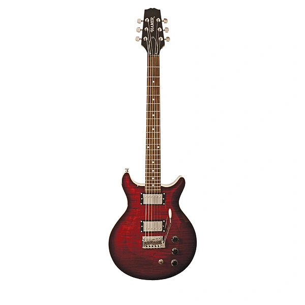 Электрогитара Hamer Archtop Dark Cherry Burst