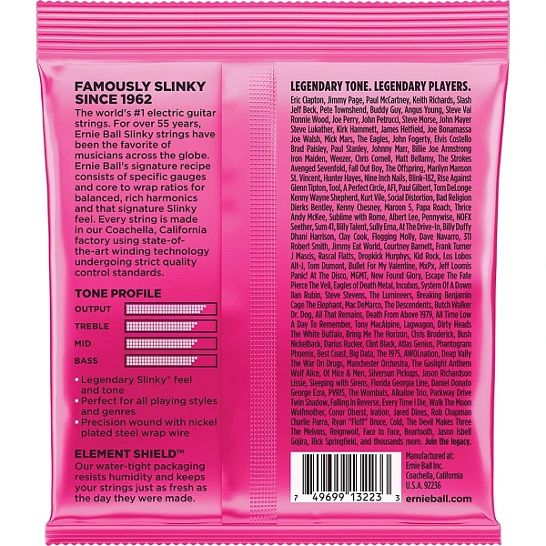 Струны для электрогитары Ernie Ball 3223 9-42