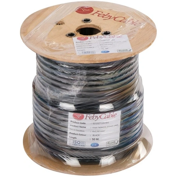 Акустический кабель Feby Cable FC425BK-50