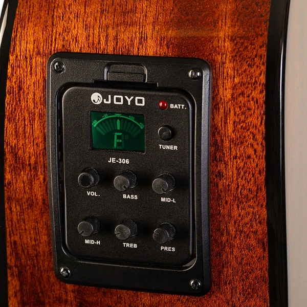 Электроакустическая гитара Rockdale Aurora D6 C E ALL-MAH Gloss