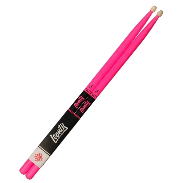 Барабанные палочки Leonty Fluorescent Pink 5B
