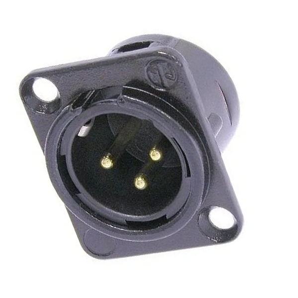 Разъём Neutrik NC3MD-L-B-1