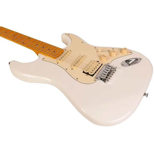 Электрогитара Rockdale Stars Classic HSS Maple Cream White