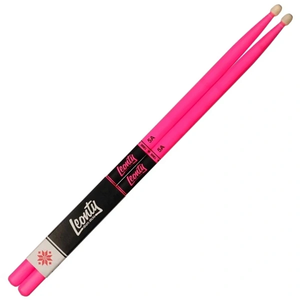 Барабанные палочки Leonty Fluorescent Pink 5B
