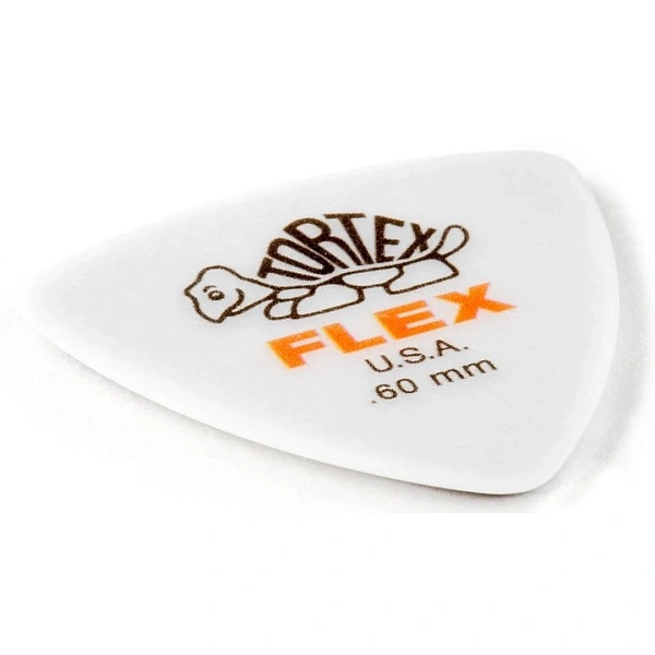 Медиатор Dunlop 456R.60 Tortex Flex Triangle 0.60