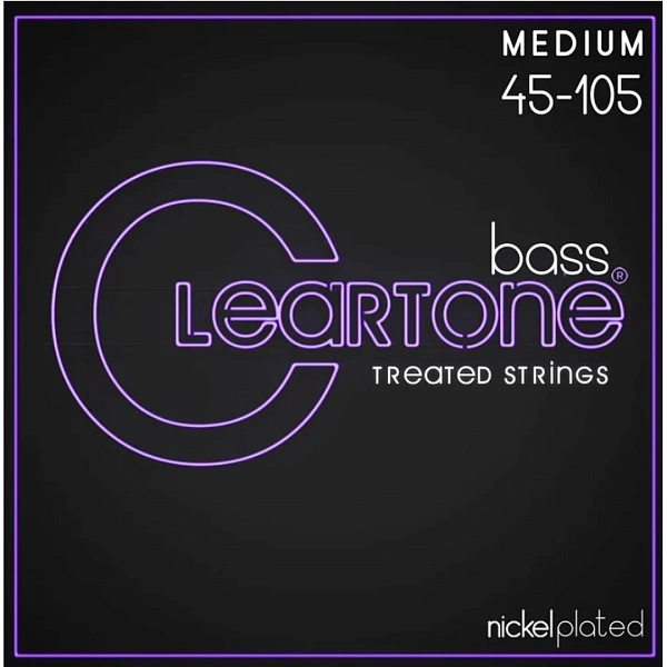 Струны для бас-гитары Cleartone 6445 45-105