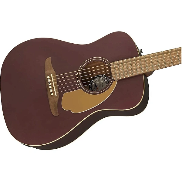 Электроакустическая гитара Fender Malibu Player Burgundy Satin WN