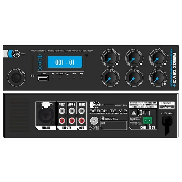 Усилитель CVGaudio ReBox T8