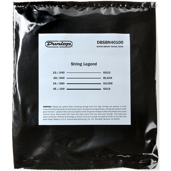Струны для бас-гитары Dunlop DBSBN40100 40-100