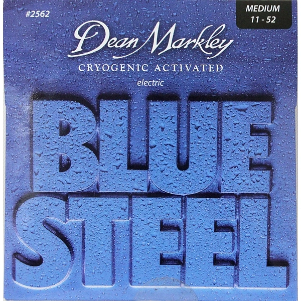 Струны для электрогитары Dean Markley 2562 Blue Steel 11-52