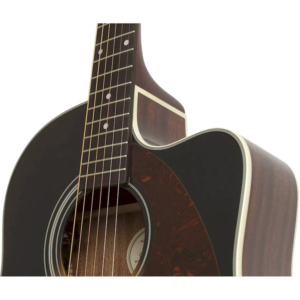 Электроакустическая гитара Epiphone J-15 EC Deluxe Vintage Sunburst