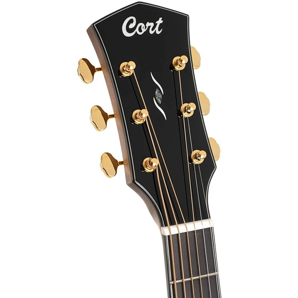 Электроакустическая гитара Cort Gold-DC6 WCASE NAT