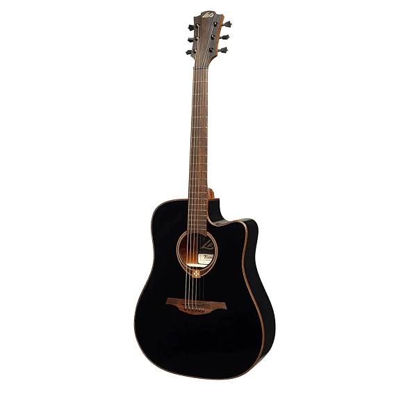 Электроакустическая гитара LAG T118DCE-BLK