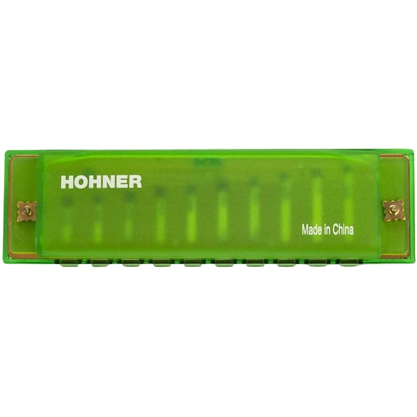 Губная гармошка Hohner Translucent Green
